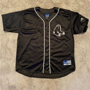 Adidas Black Red Sox Jersey XXL